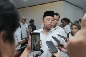 Menteri ATR/BPN Nusron Memberi Pernyataan Soal Proyek Swasembada Pangan di Wanam Papua