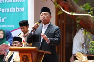 Menteri Nusron di Hari Santri Nasional 2025