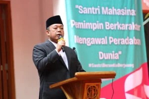 Menteri Nusron di Hari Santri Nasional 2025